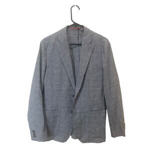 Ted Baker London Men's Bonsai POW Glen Check Blazer 252050 Charcoal Sz 3 NWOT